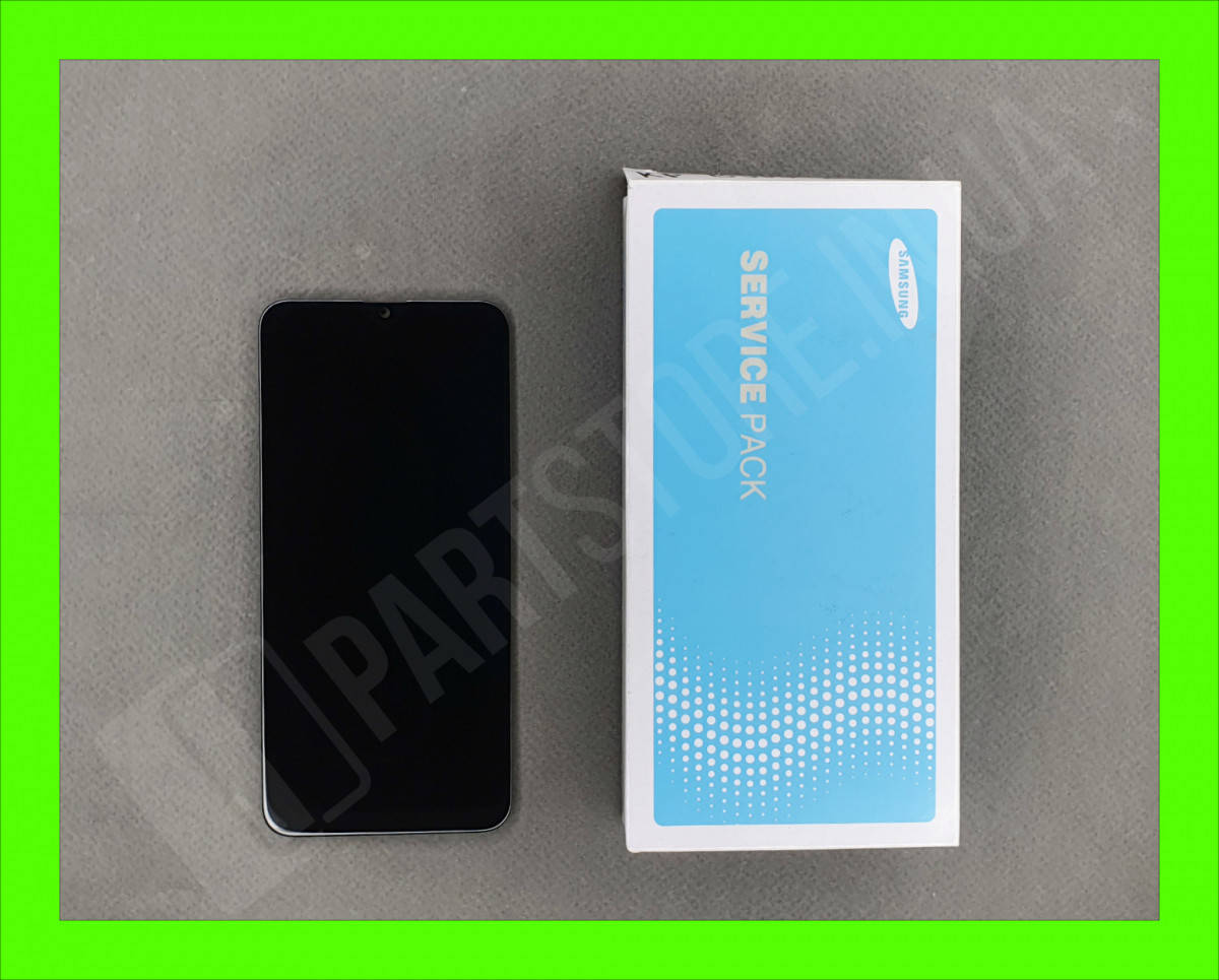 

Дисплей Samsung А202 Black А20e 2019 (GH82 20229A) сервисный оригинал (без рамки), Черный