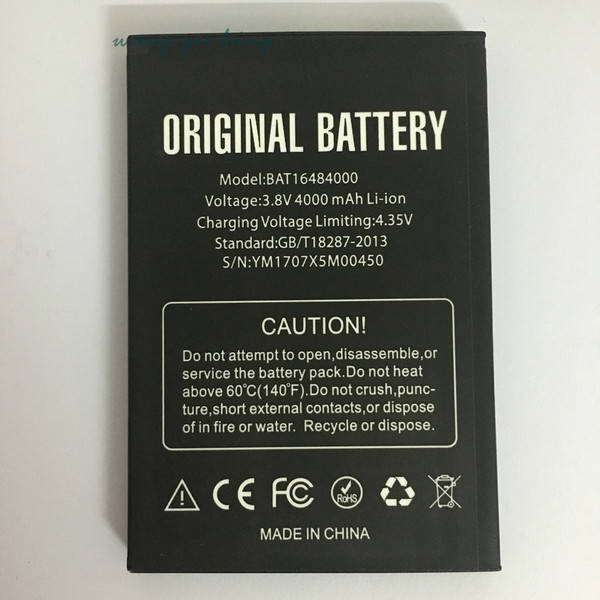 

Батарея Doogee X5 Max / X5 Max Pro BAT16484000 Original