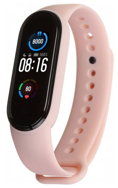 

Силиконовый ремешок Xiaomi Mi Band 5, Mi Band 6 Girl Fun