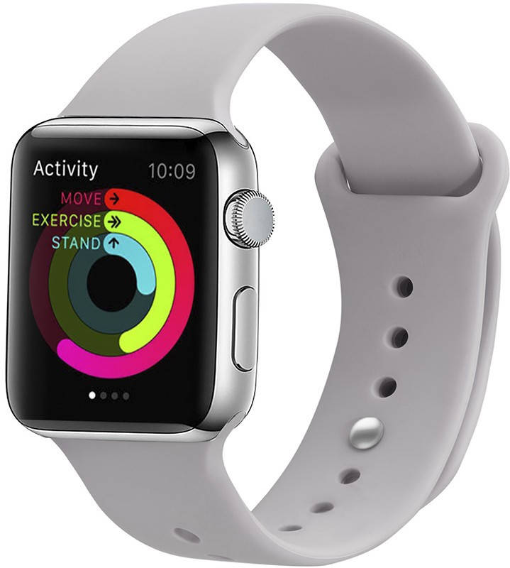 

Ремешок UWatch Silicone Strap for Apple Watch 42/44 mm Lavender