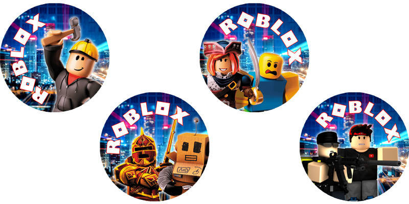 

Наклейка " РОБЛОКС ( Roblox ) "в ассортименте , 45 мм.