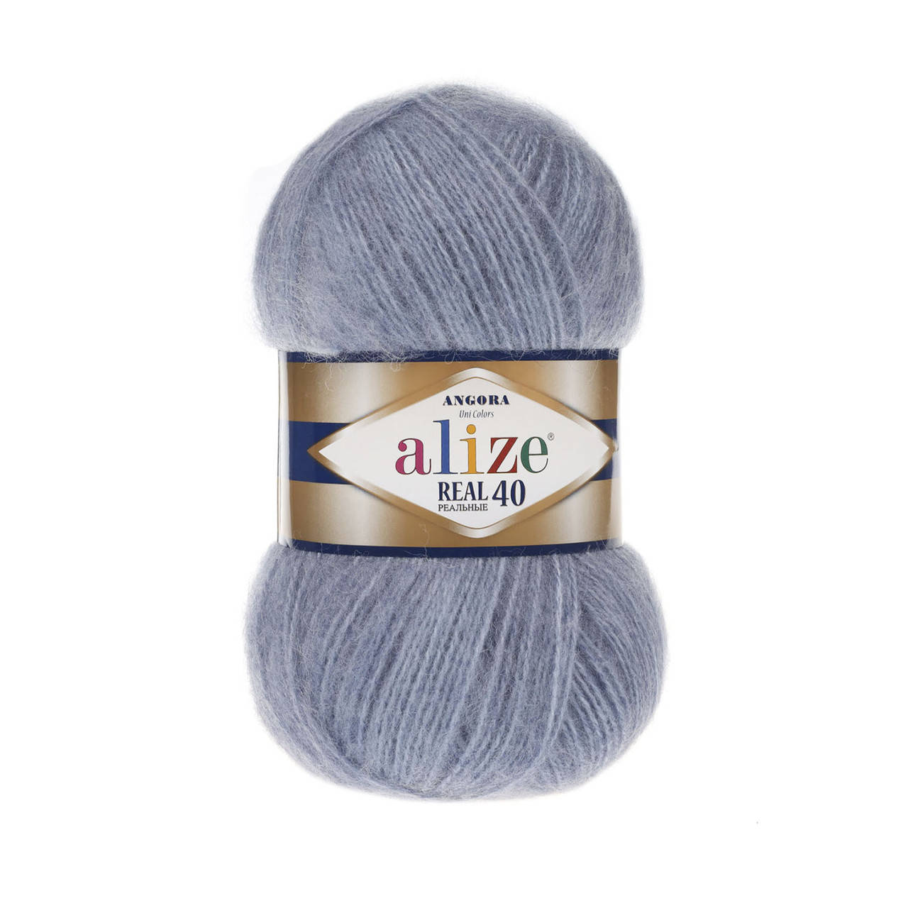 

Alize ANGORA REAL 40 светлый джинс №221