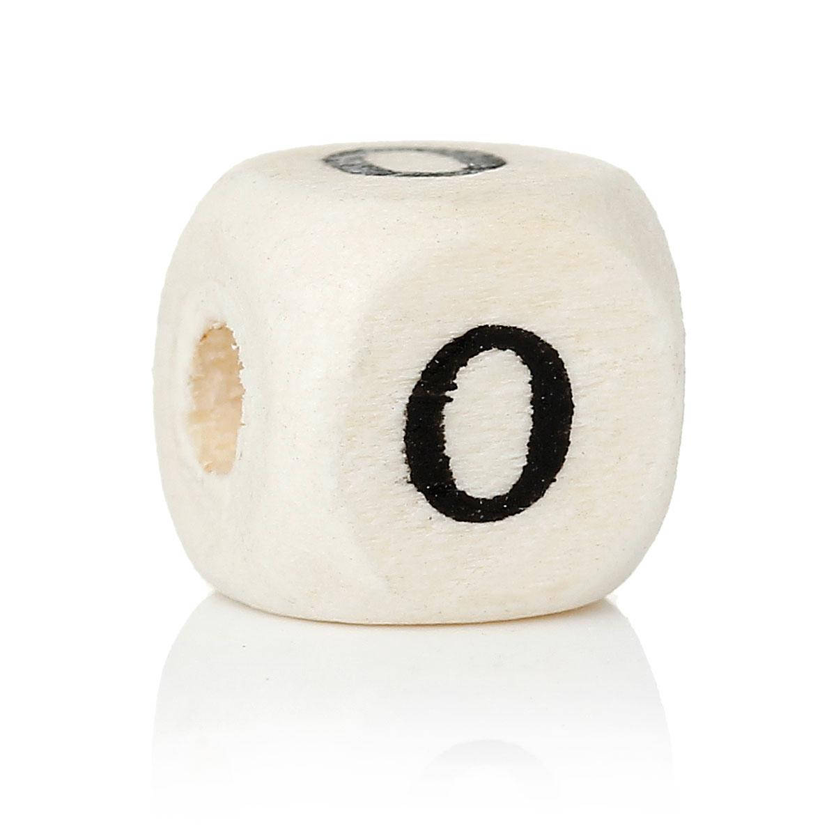 

Деревянная бусина, Квадратная, Естественный цвет с буквой, “ Алфавит Рус. и Укр. и Англ. ”, 10мм x 10мм, 3.8мм О