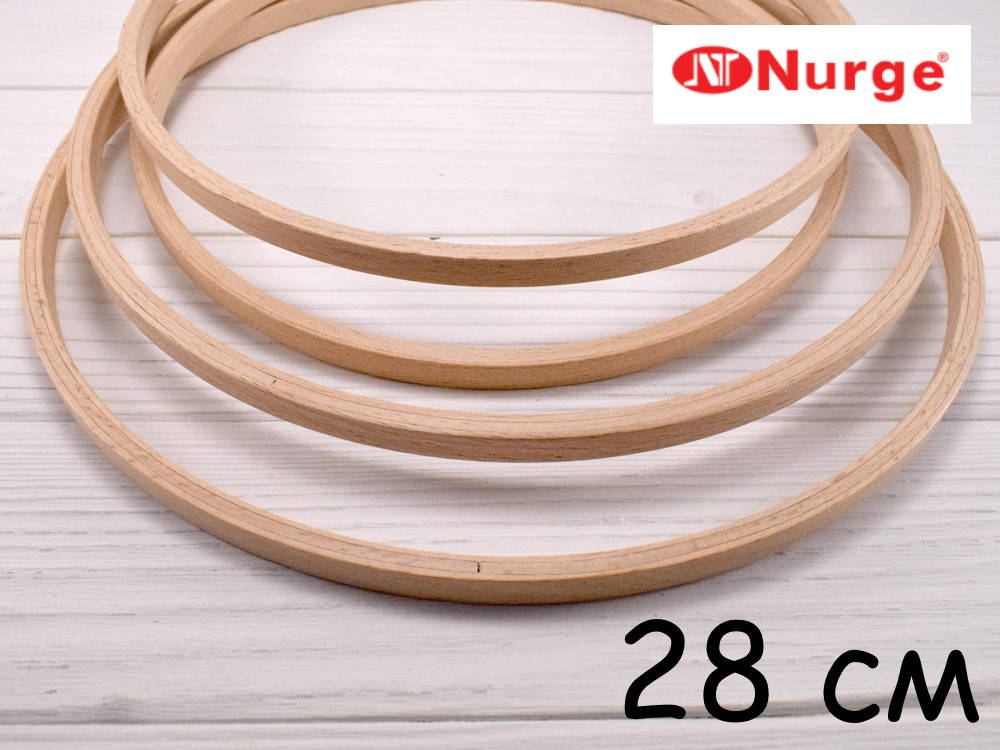 

Кольцо для мобиля деревянное Nurge, 28 см
