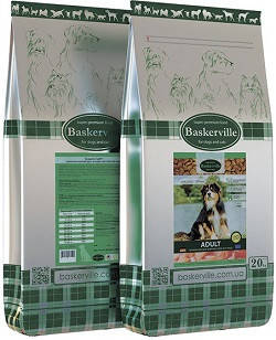 

Baskerville Dog Adult (Баскервиль Эдалт Дог) сухой корм для взрослых собак 20 кг