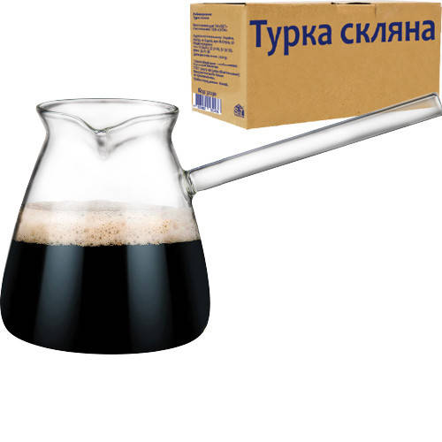 

Турка стеклянная SNT 32230 580 мл