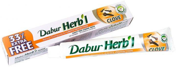 

Зубная паста Dabur Herb'l Гвоздика 75 г + 25 г