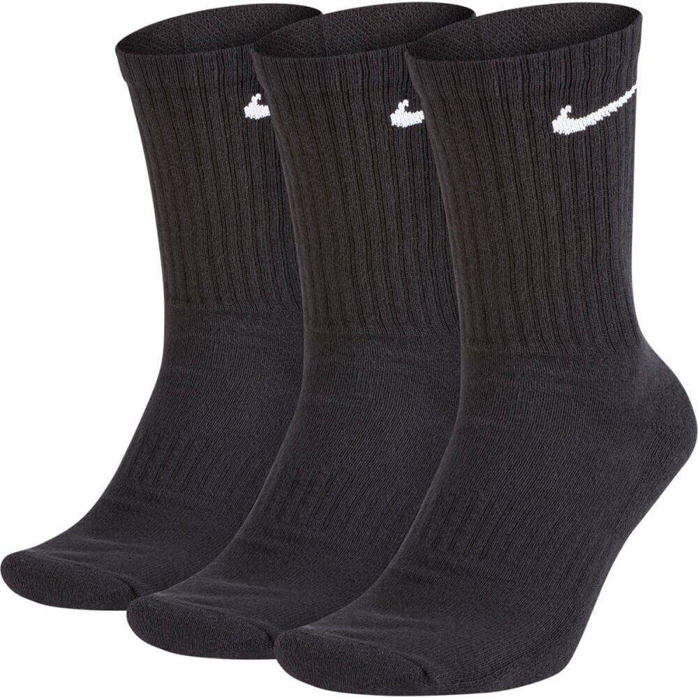 

Носки Nike Cotton Crew 3-pack black. (ар. SX4700-001). L (43 - 45), Черный