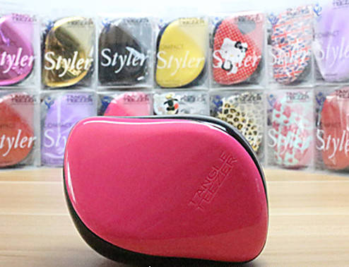 

Расческа для волос TANGLE TEEZER Comact розовая, Розовый