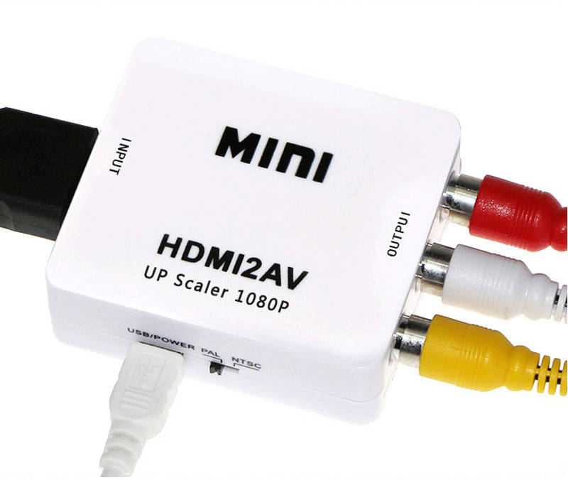 

Конвертер(переходник) HDMI2AV. Конвертер (перетворювач) HDMI2AV.