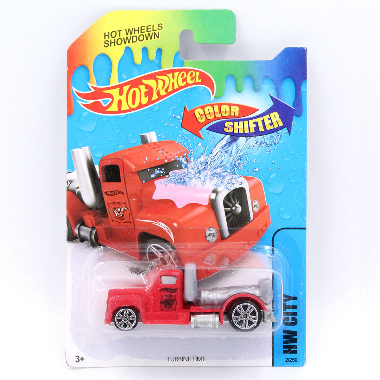 

Машинка Hot Wheels Color shifter Тягач Хот Вилс меняет цвет Вид 1, Красный