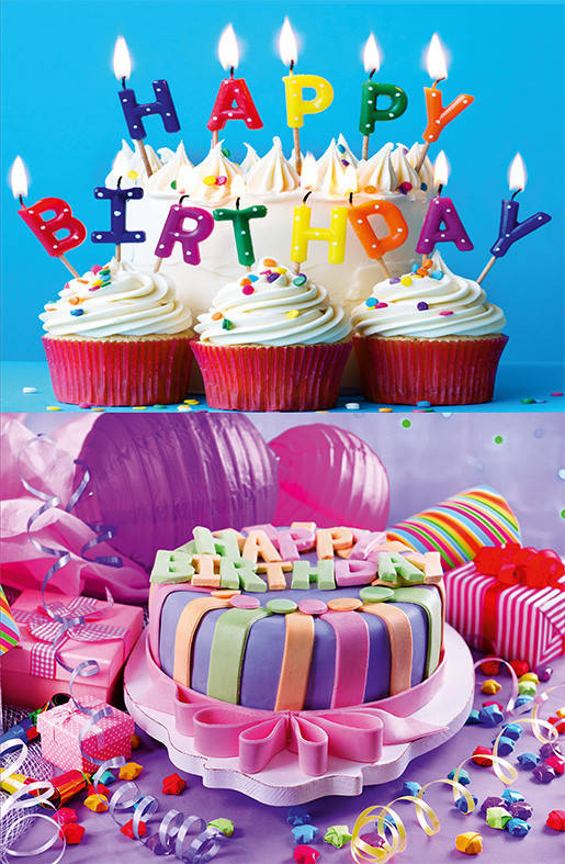 

Пакеты для подарков "Happy Birthday" 16 х 27 см (6 шт/уп)