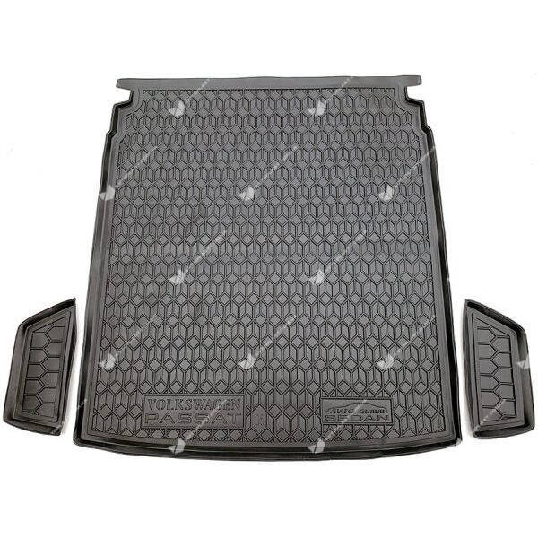 

Коврик в багажник Volkswagen Passat B6 (2005-2011) (седан) (Avto-Gumm), Черный