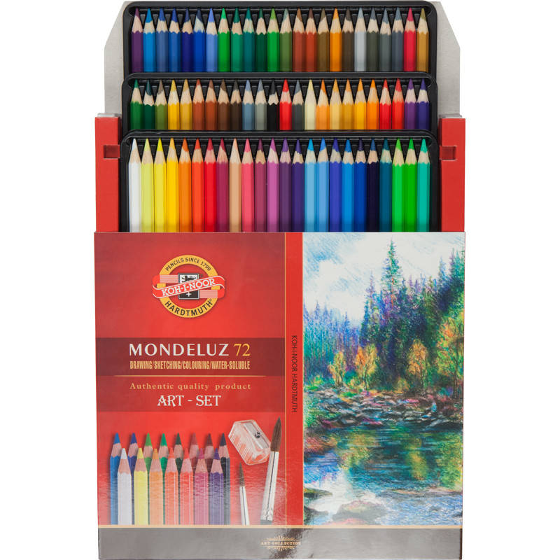 

Карандаши акварельные 72 цвета Koh-i-noor Mondeluz 3714