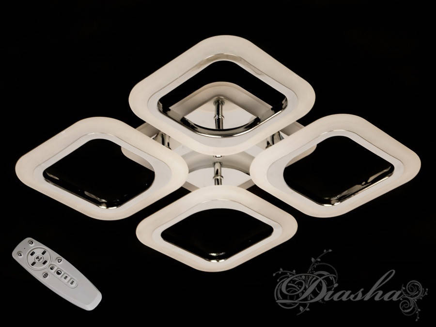 

Люстра с диммером и цветной подсветкой AS8060/4HR LED 3color dimmer