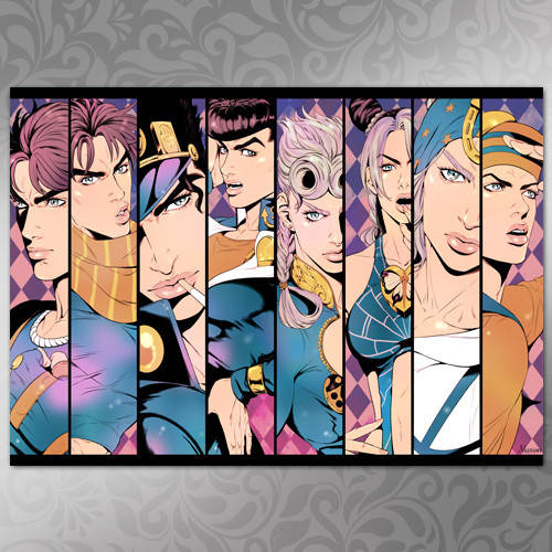 

Плакат Аниме JoJo's Bizarre Adventure 23