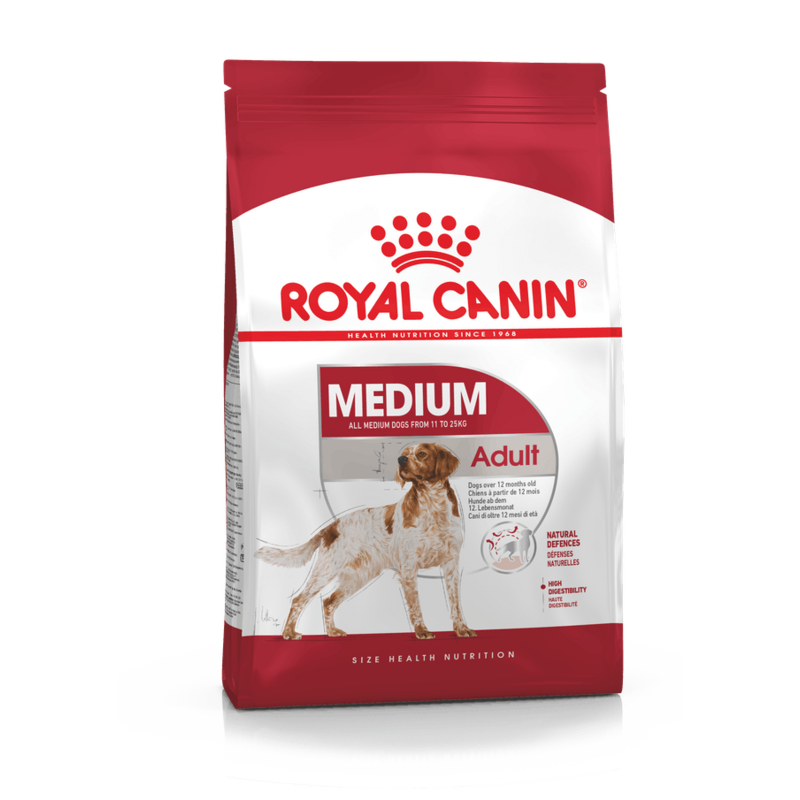 

Royal Canin Medium Adult 15 кг - сухой корм для взрослых собак средних пород Роял Канин Медиум Эдалт 15 кг