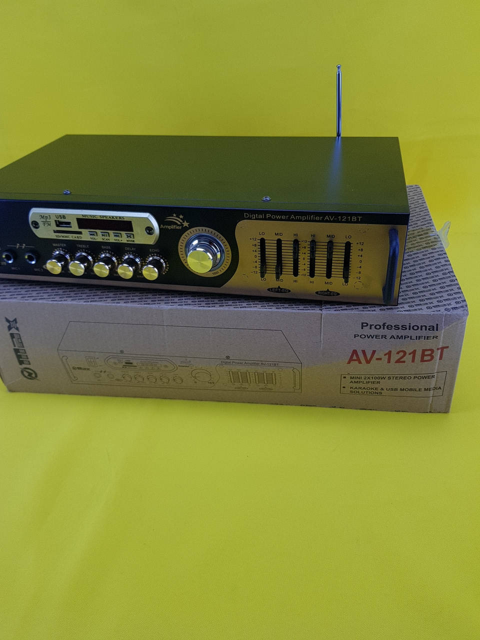 

Качественный Усилитель звука UKC AV-121BT с Bluetooth