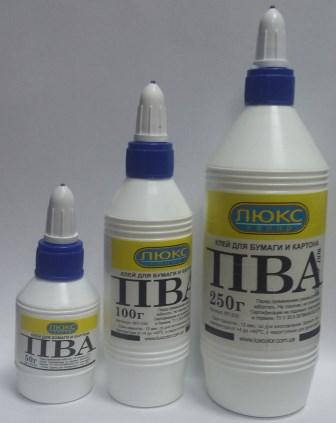 

Клей ПВА "Люкс Колор" КП-50 (50г)