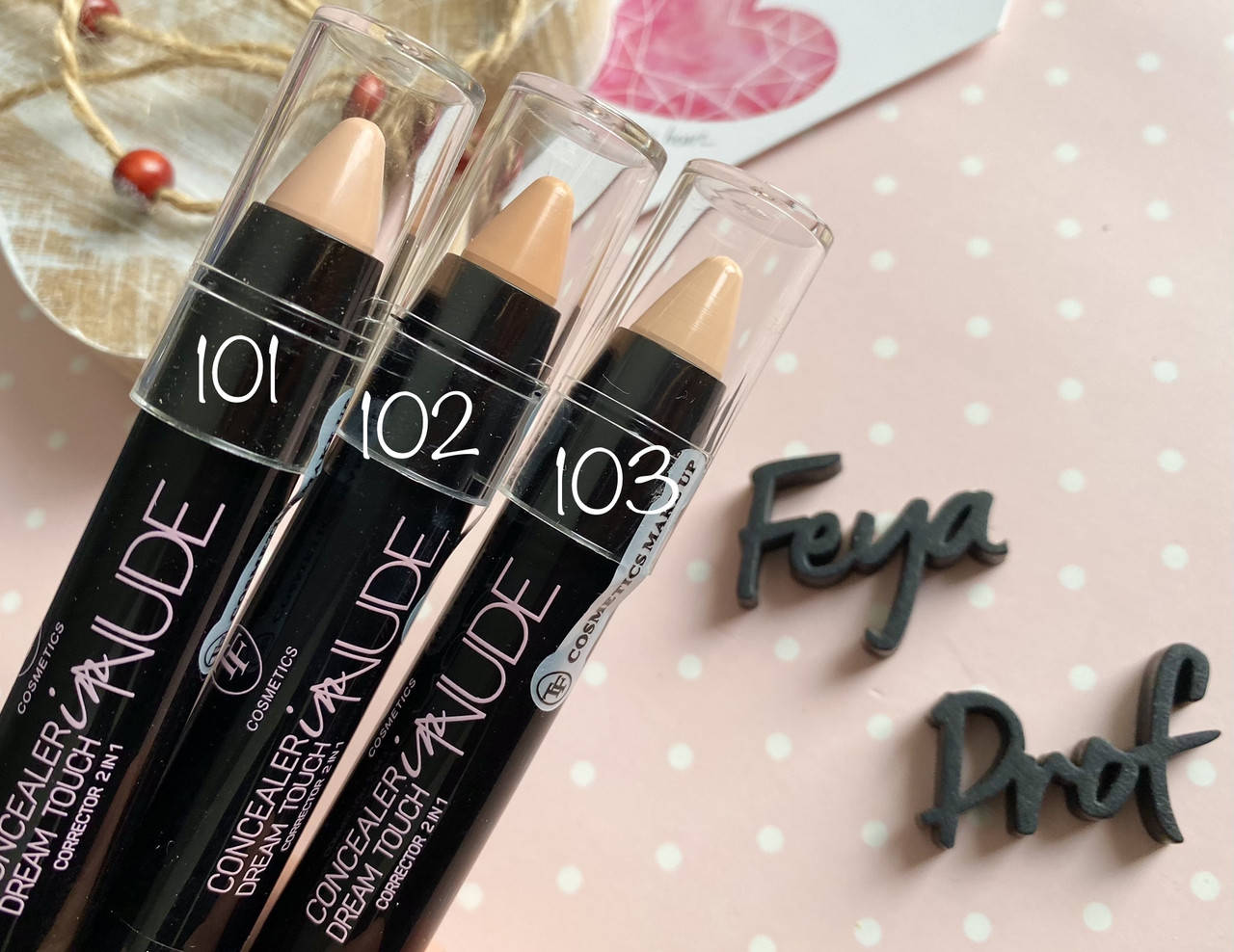 

TF "Dream Touch Corrector 2 in 1 Concealer in Nude" корректор-консилер СТС-01