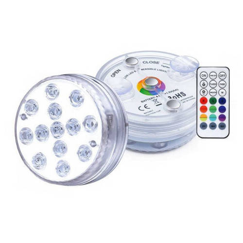 

RGB светильник портативный, подсветка для бассейна аквариума 13 LED IP65 ДУ