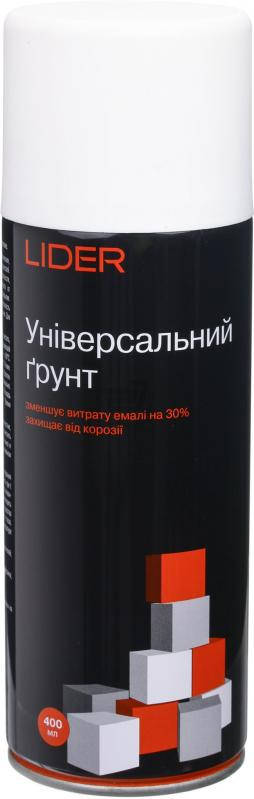 

Грунт универсальный Lider 400 мл (белый)