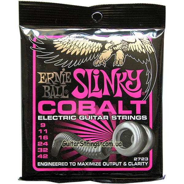 

Струны Ernie Ball 2723 Cobalt Slinky 9-42