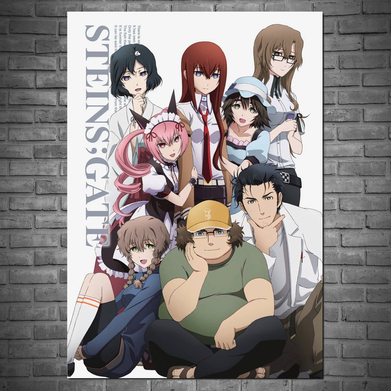 

Плакат "Врата Штейна, Steins;Gate" (артикул 5397) 86, Глянцевая, 60