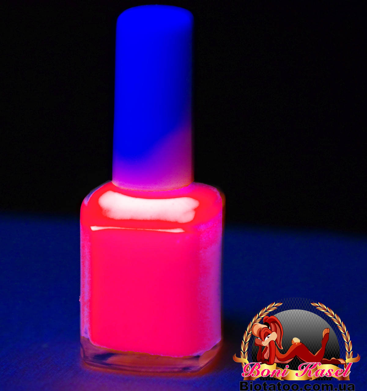 

Флуоресцентный клей "Розовый"