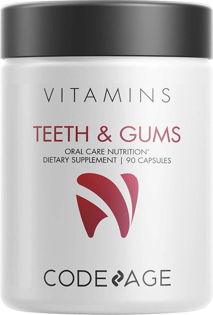 

CodeAge Teeth & Gums Vitamins / Витамины для здоровья зубов и десен 90 капсул