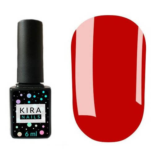 

Гель-лак Kira Nails №037 (ярко-красный, эмаль), 6 мл