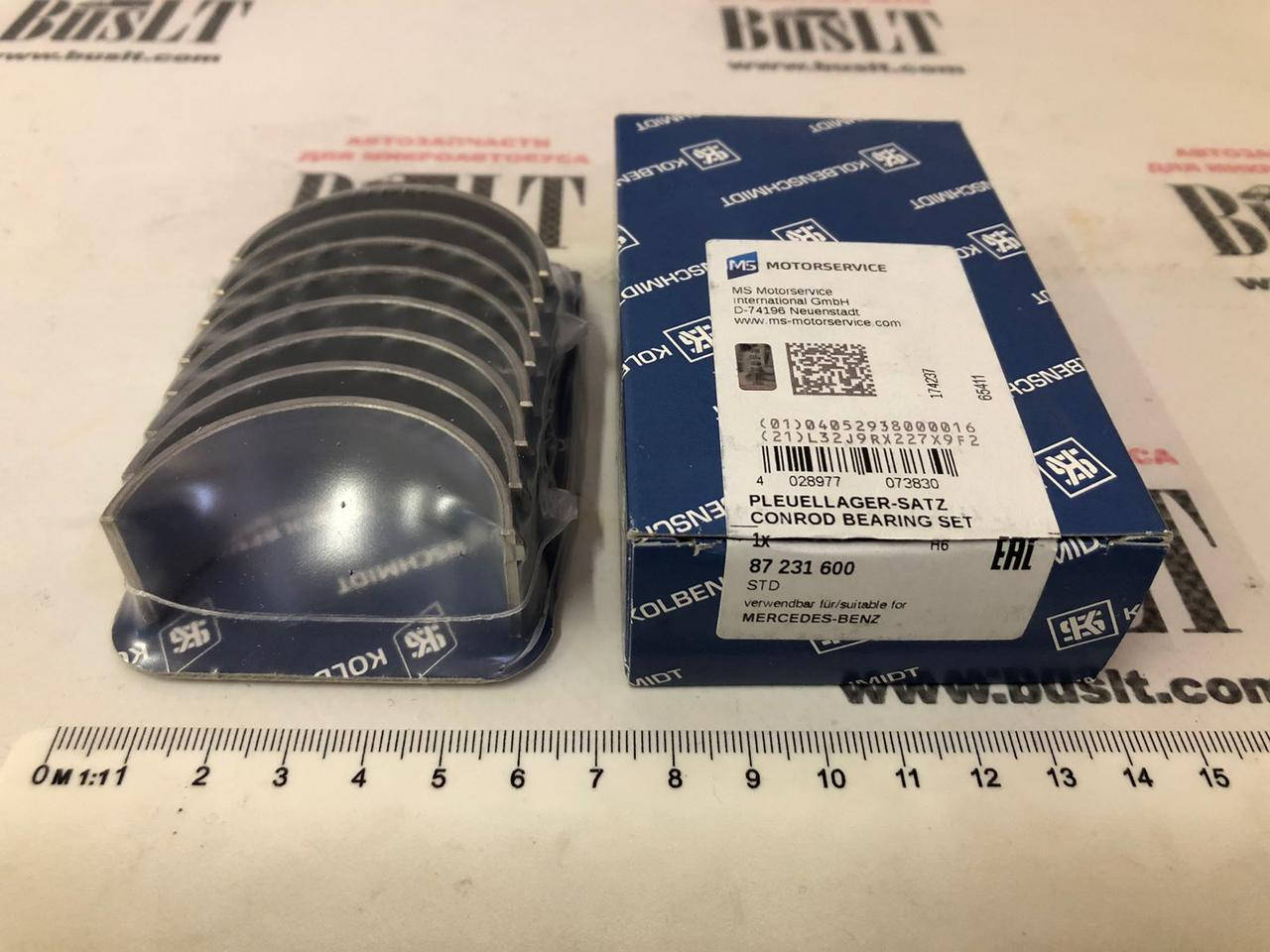 

Вкладыши шатунные MB 208 2.3D OM601 (STD) (87231600) (A6010301560) (A6010380511) (A6010300060) (A6010300560)
