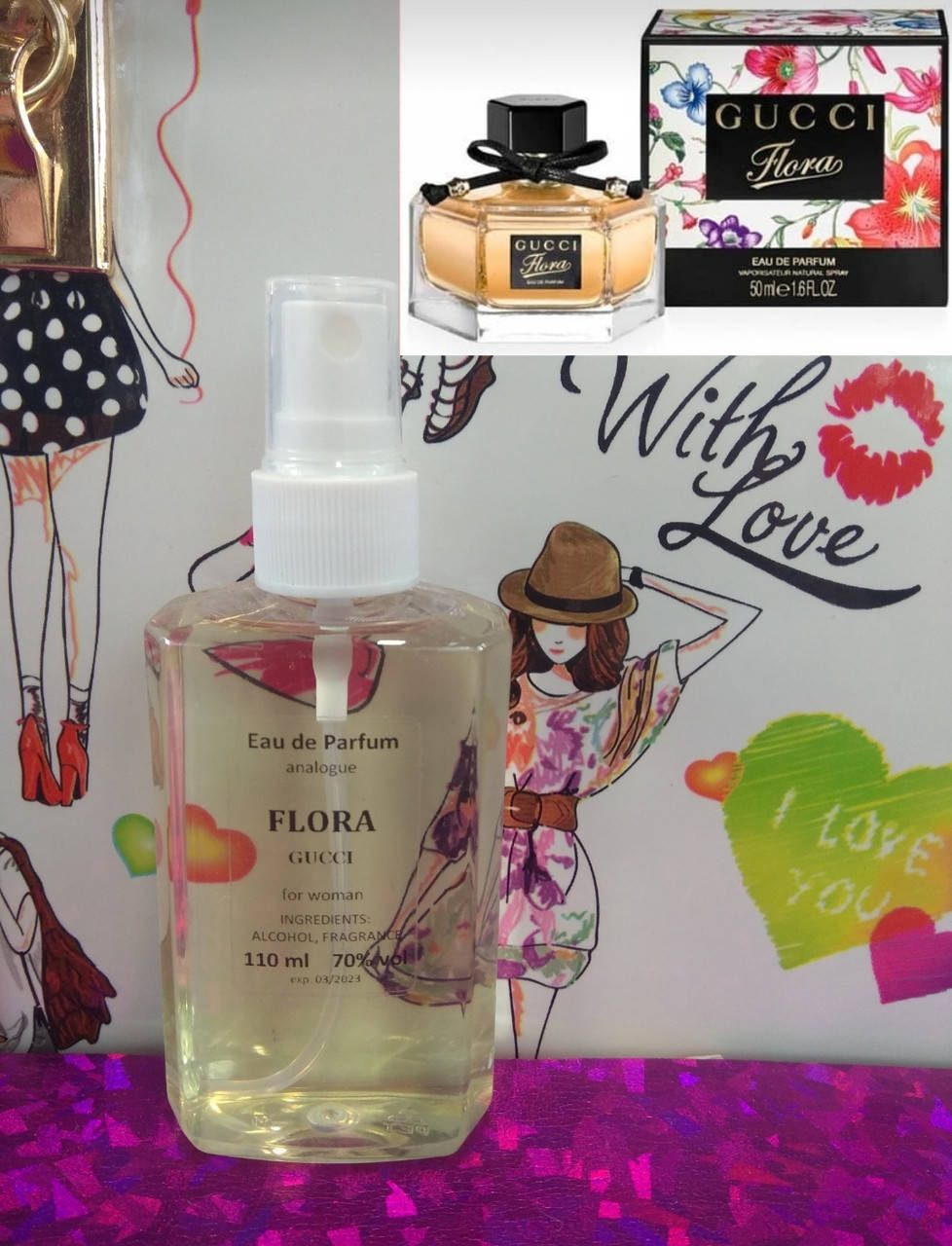 

Gucci Flora by Gucci.Реплики.Парфюмированная вода 110мл,50мл,30мл,15мл.Гучи Флора Бай Гучи.Духи