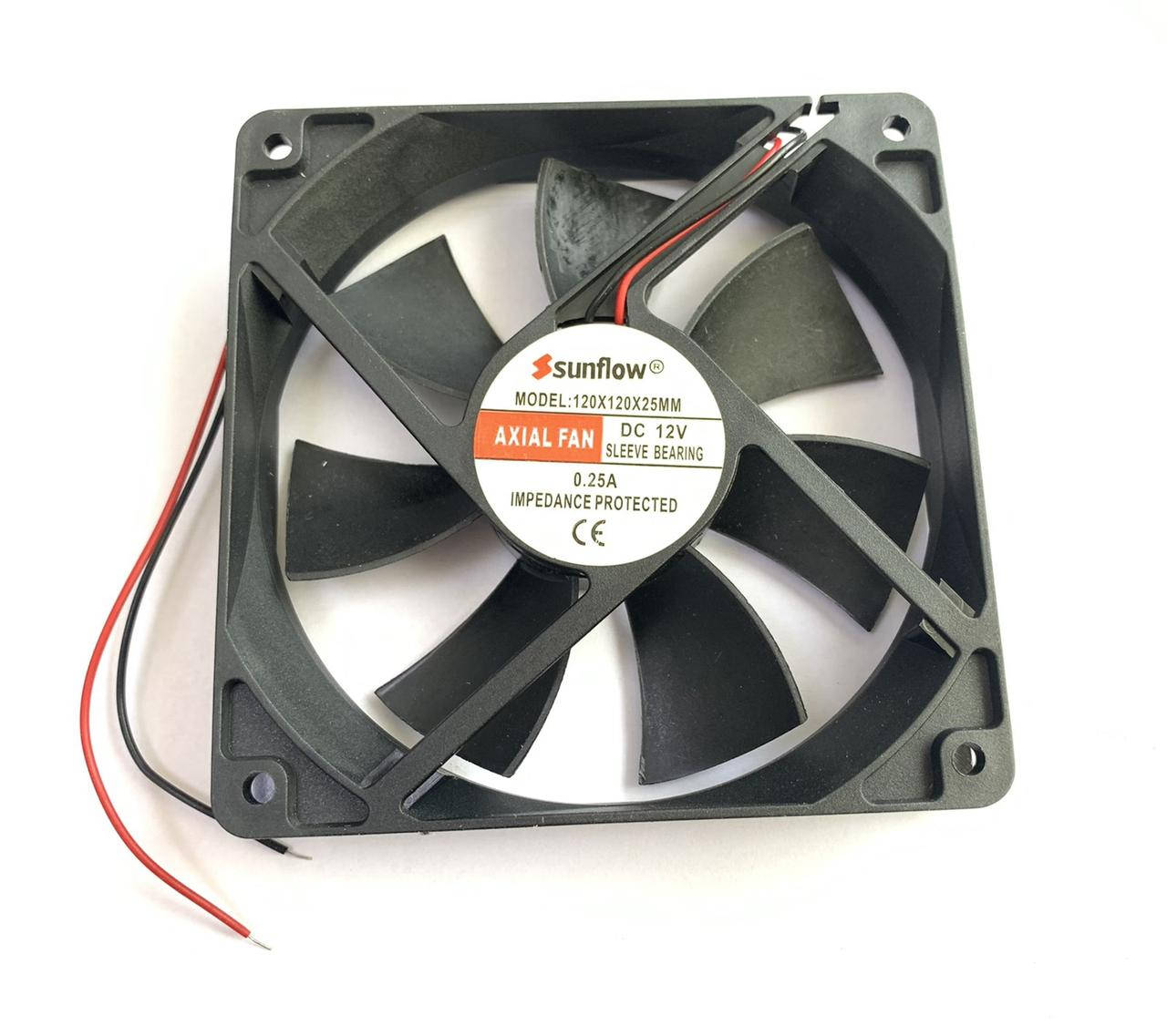 

Вентилятор сварки 12 V (120х120х25мм) 0,25А