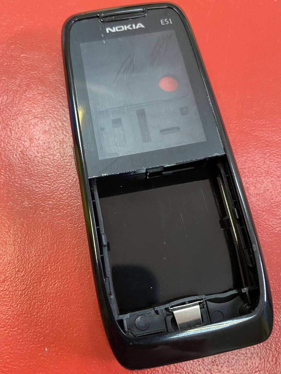 

Корпус для Nokia E51 черный.С клав/без клав