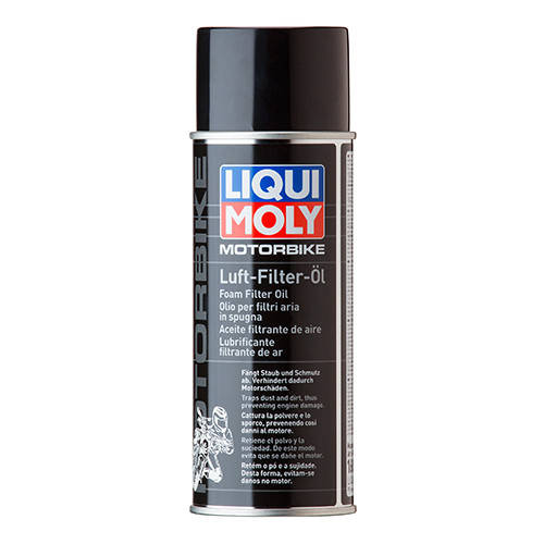 

Масло для пропитки воздушных фильтров LIQUI MOLY - Motorbike Luft-Filter-Oil 400 мл.