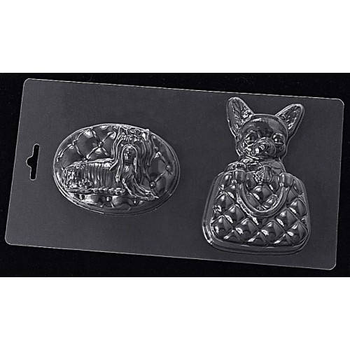 

Форма пластиковая для шоколада Собачки