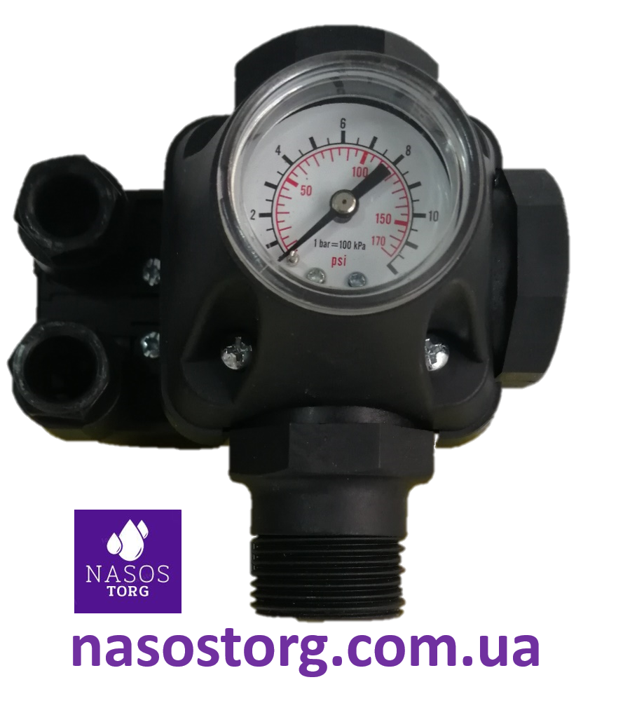 

Механическая автоматика Rona PM/5-3W (3в1: манометр, реле, защита от сухого хода)