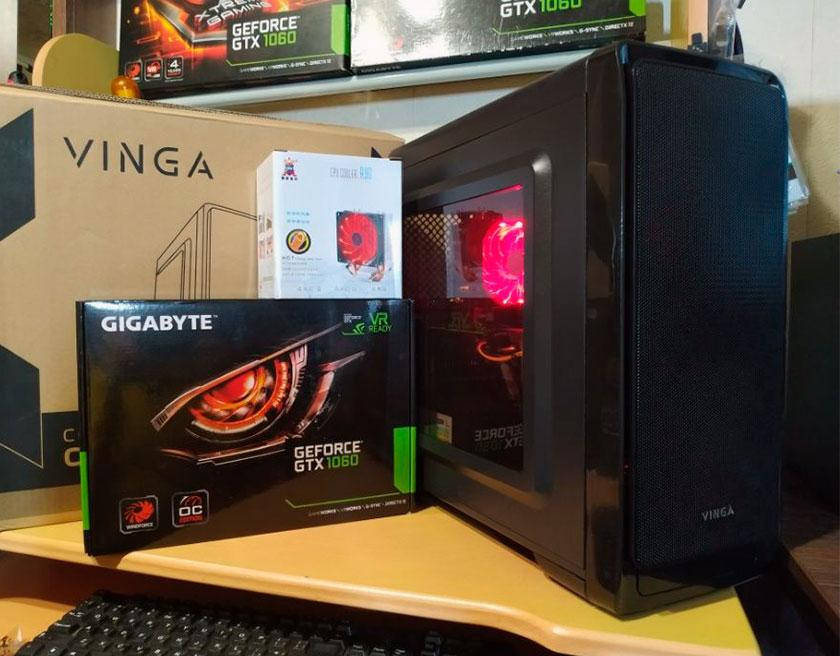 

Игровой компьютер Intel Core i7 3.5 GHZ, GTX 1050 Ti 4GB, 8GB, 500GB