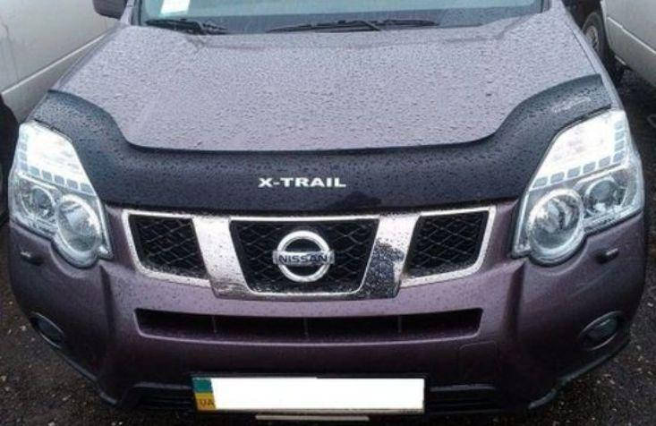 

Дефлектор на капот (мухобойки) Nissan X-Trail (T31) 2007-2014
