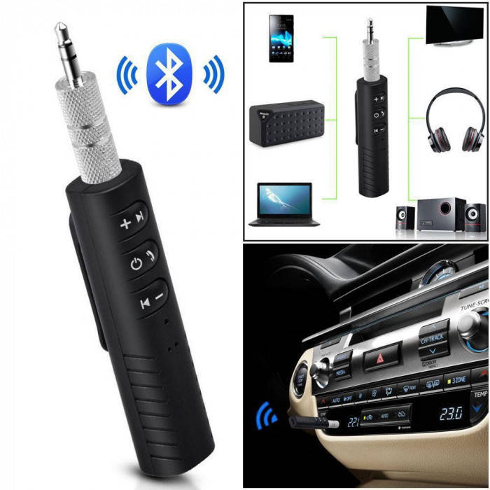 

Bluetooth приемник BT-801 Audio адаптер AUX 3.5 mm Блютуз 4.1 для наушников/колонок/авто