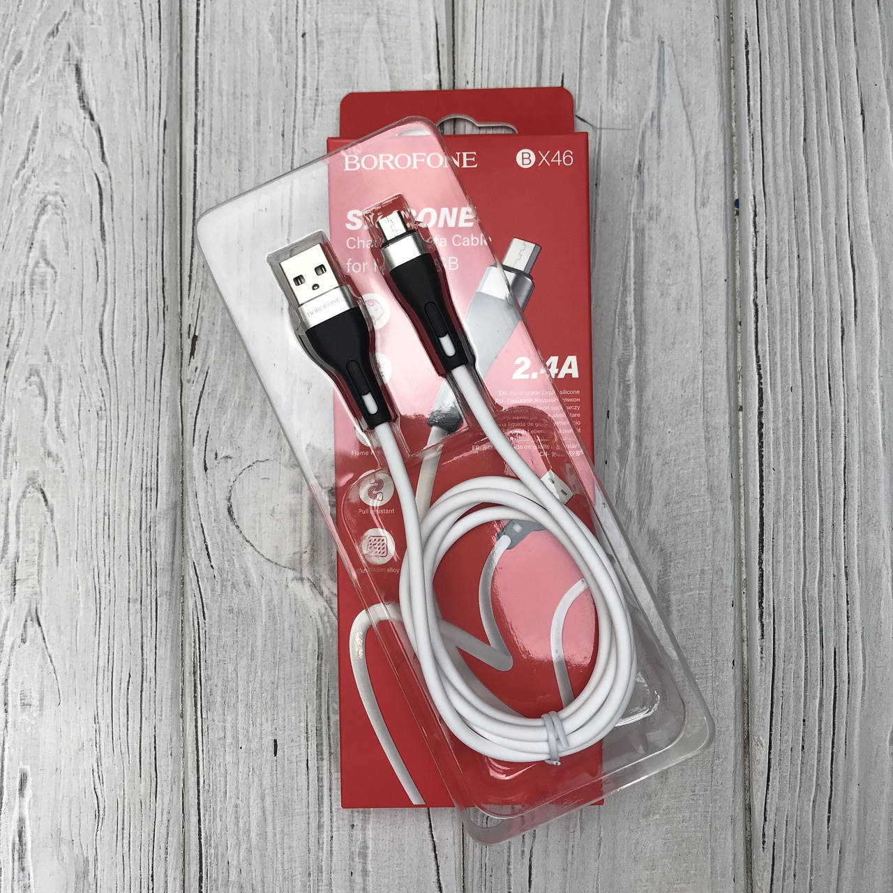 

Зарядной шнур USB-Micro USB Borofone