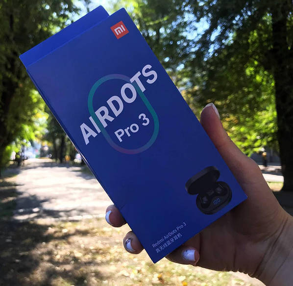 

Беспроводные сенсорные наушники AirDots Pro 3 Черный