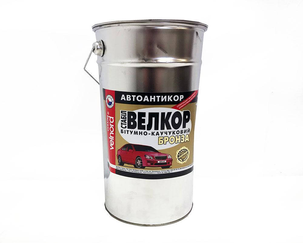 

Мастика Velvana Велкор Битумно-каучуковая Бронза 4 кг