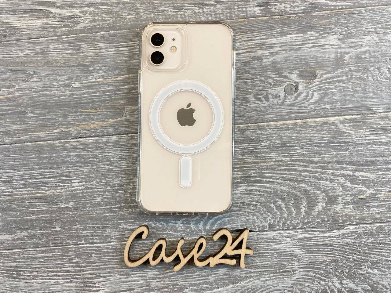 

Clear case MagSafe чехол для Apple iPhone 12 прозрачный