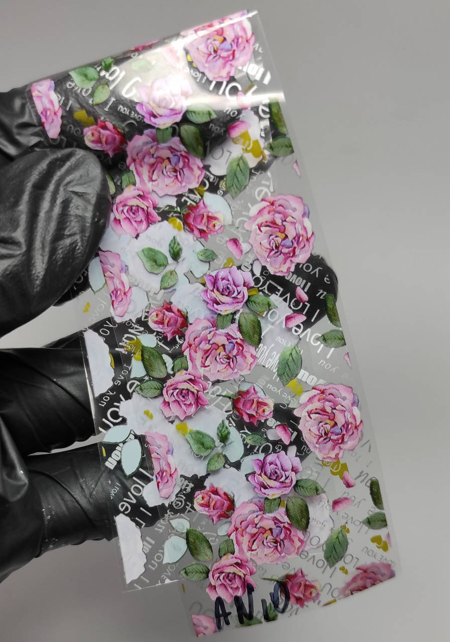 

ФОЛЬГА ДЛЯ ЛИТЬЯ ( ЦВЕТОЧНЫЙ БУКЕТ ) AN010