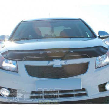 

ДЕФЛЕКТОР КАПОТА, МУХОБОЙКА CHEVROLET CRUZE 2009- (КОРОТКИЙ) VIP TUNING