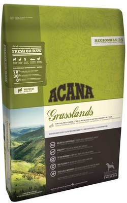 

Acana (Акана) Grasslands Беззерновий корм для собак з ягням і качкою 11,4 кг (Ягненок Утка)