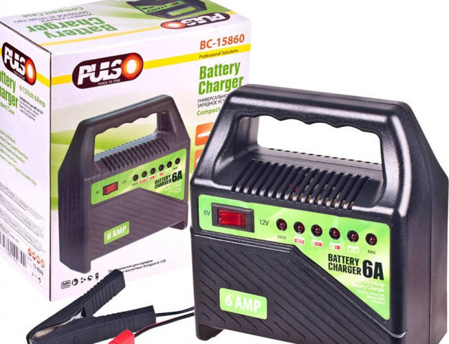 

Зарядное устр-во PULSO BC-15860 6-12V/6A/15-80AHR/светодиодн.индик.