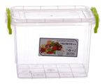 

Контейнер для хранения Al-Plastic Premium 2л 14х11,9 см h21 см полипропилен (№3 339)